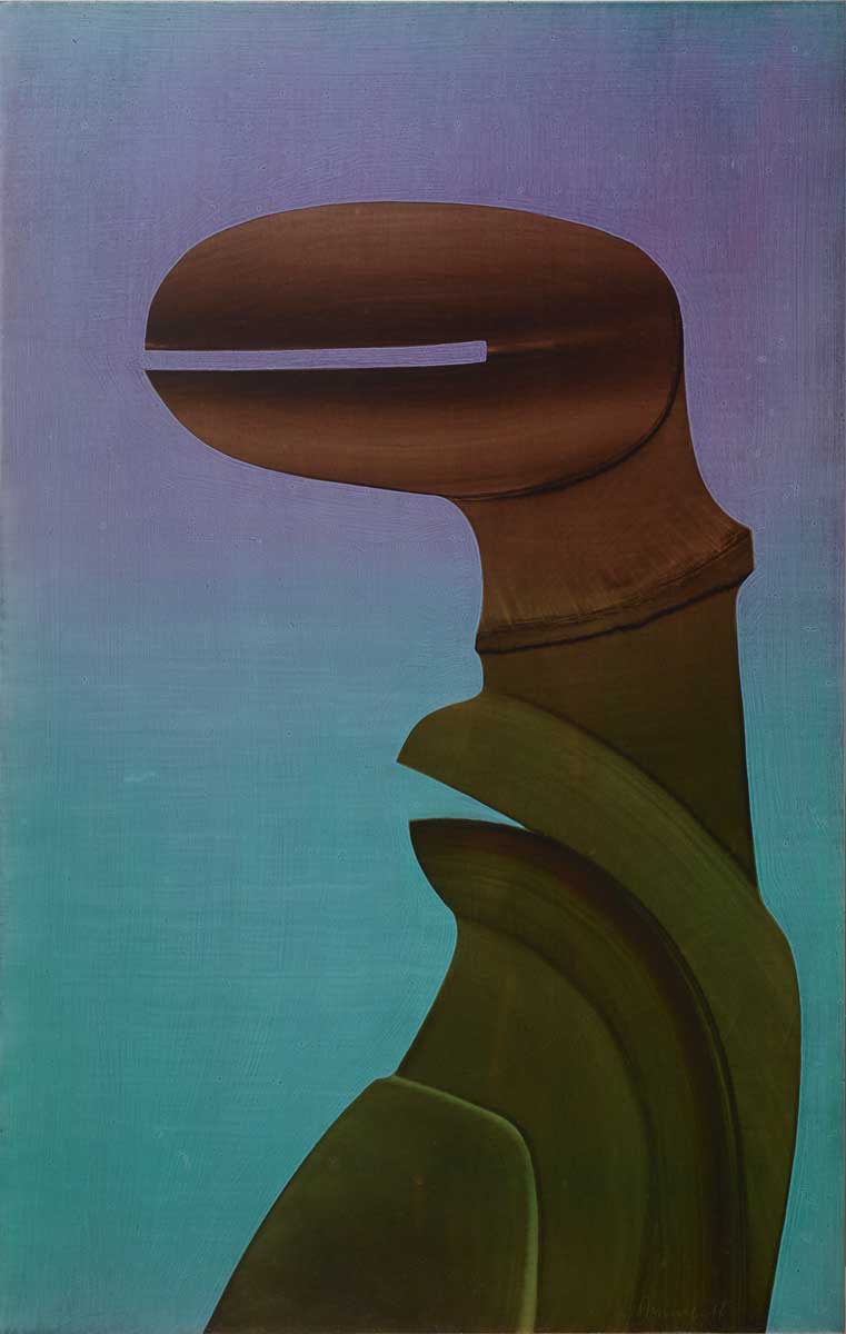 66 x 103 cm, huile sur panneau, 1977