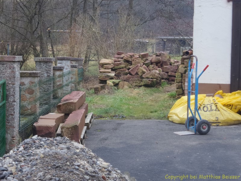 Der Haufen ist geblockt.
