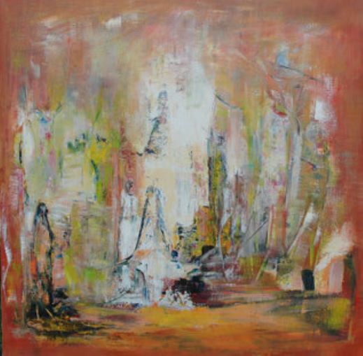 Entre ciel et terre 110x110