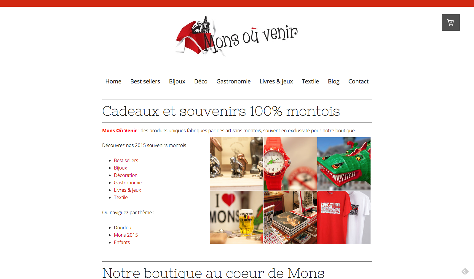Mons-où-Venir, boutique de cadeaux 100% made in Mons