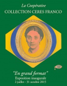 L'affiche de l'inauguration de la Coopérative Collection Cérès Franco