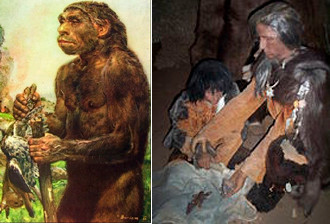 Cromagnon et Néanderthal
