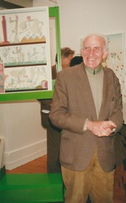 Maurice Rapin à la galerie Jean-Claude Riedel (2000)