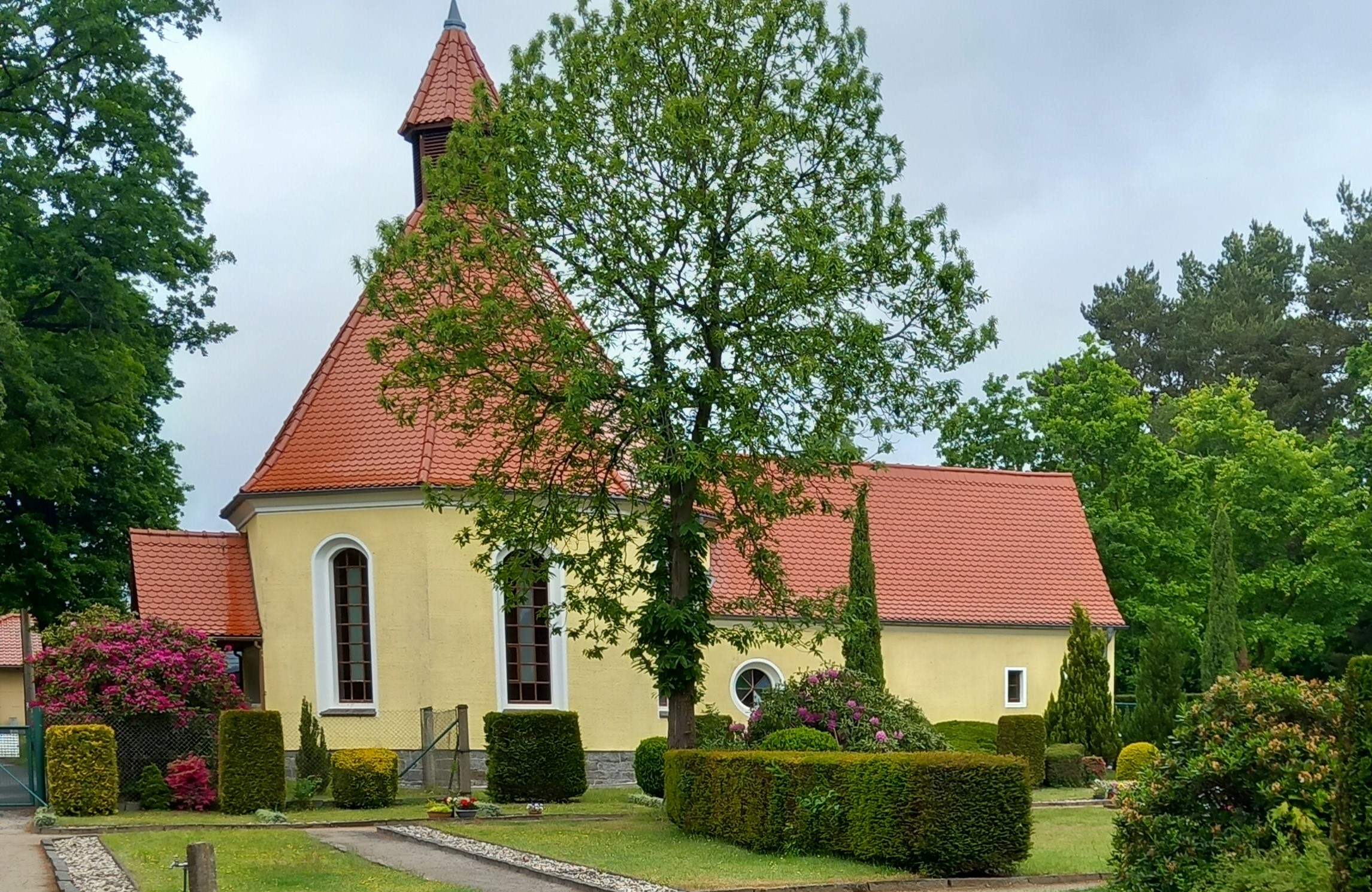 Der Heidefriedhof Gemeinde Laußnitz