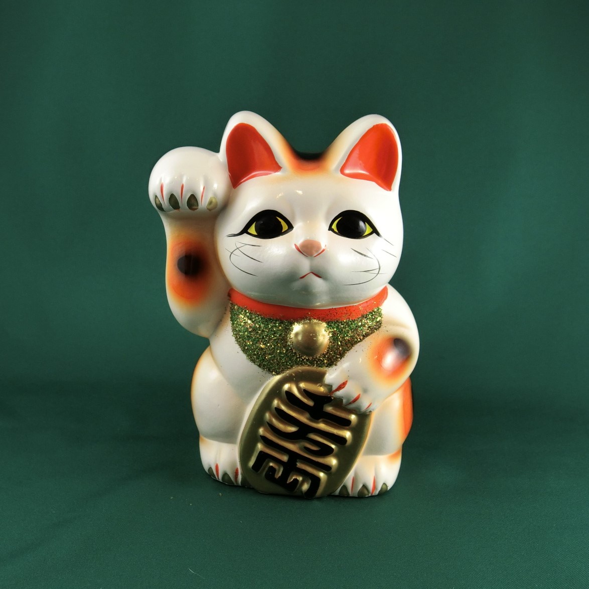 15,5cm Maneki-neko (Right paw up)