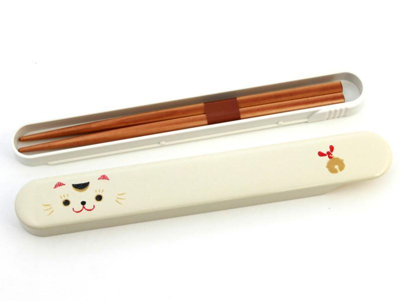 *Chopstick-Set "Lucky cat"