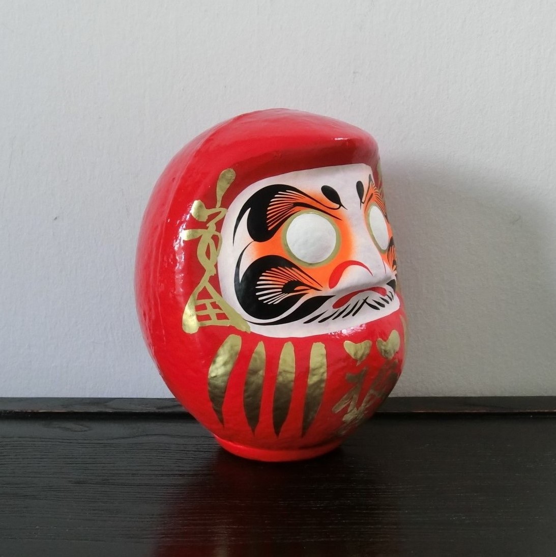 Japanese Paper Mâché Daruma Vtg Red Bodhidharma Zen Wish Traditional D, Online Shop