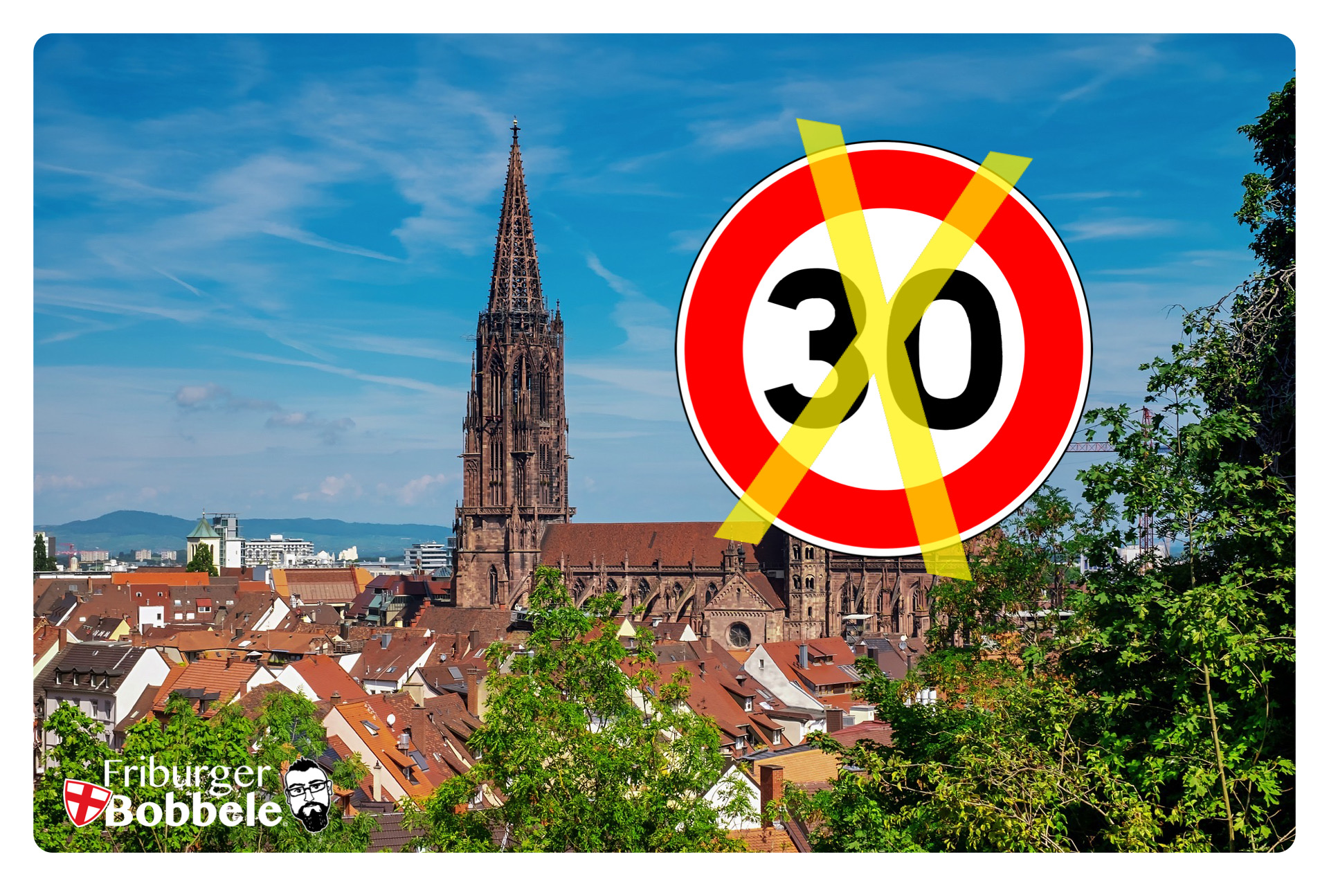 Tempo 30 in ganz Freiburg? Der Verkehrsminister sagt "Nein"