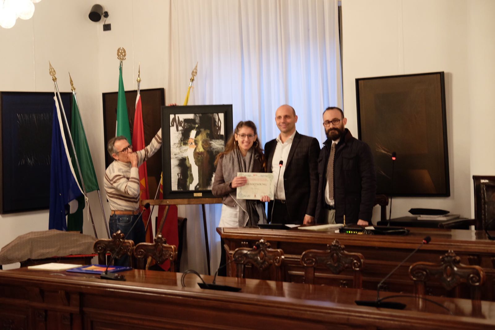 La vincitrice del Premio Giovani, Elisa Vavassori