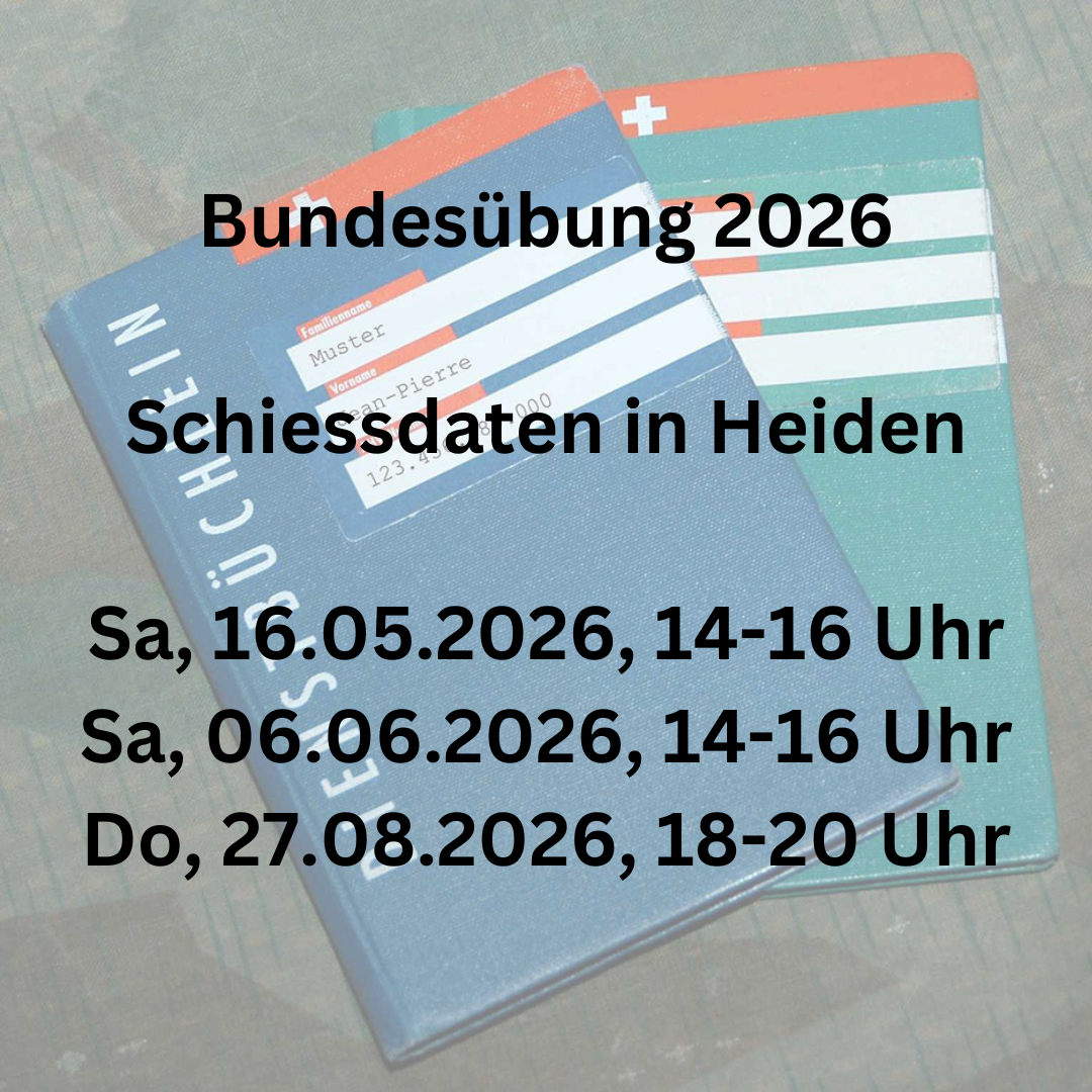 Bundesübung 2026 in Heiden