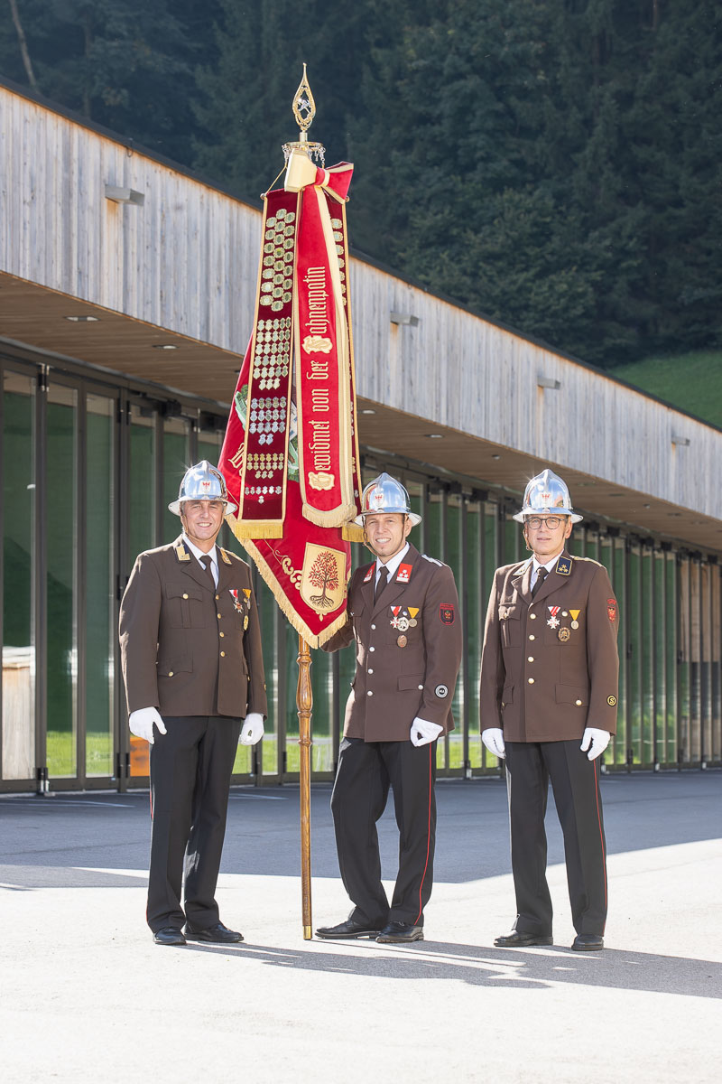 Walter Partl, Otto Schnabl und Richard Schiestl