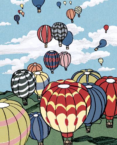 Barron's - Balloon Race