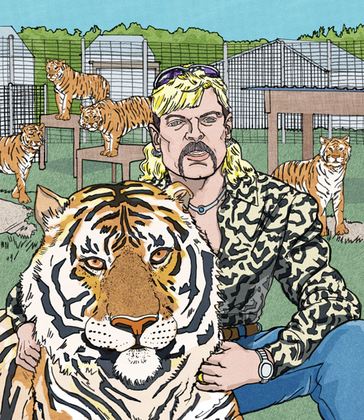 Netflix - "Tiger King: Murder, Mayhem, and Madness"