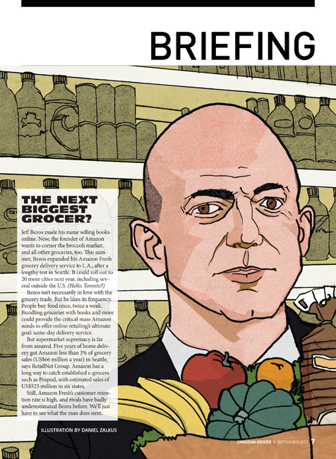 Canadian Grocer Magazine - Jeff Bezos