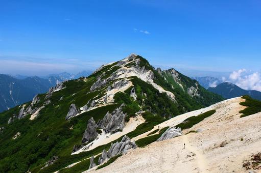 燕岳　登山ツアー