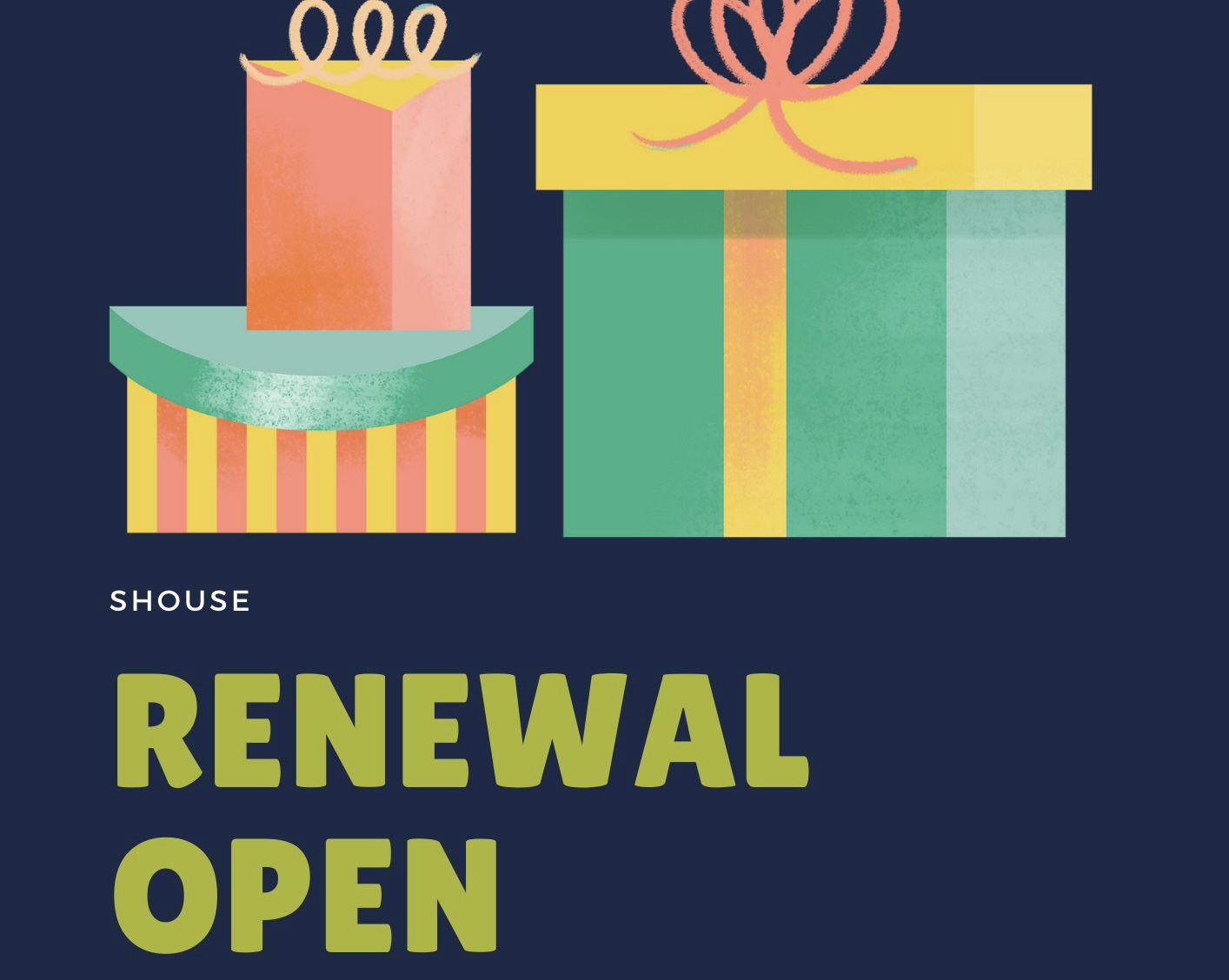 S HOUSE RENEWAL OPENキャンペーン実施中！ リフォームとエクステリアのエスハウス