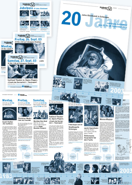 Jubiläumszeitung Kleinkunst