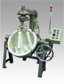 6R号ー大型鉢 鉢傾斜型ー｜大型機｜石川式攪拌擂潰機・自動乳鉢の製品