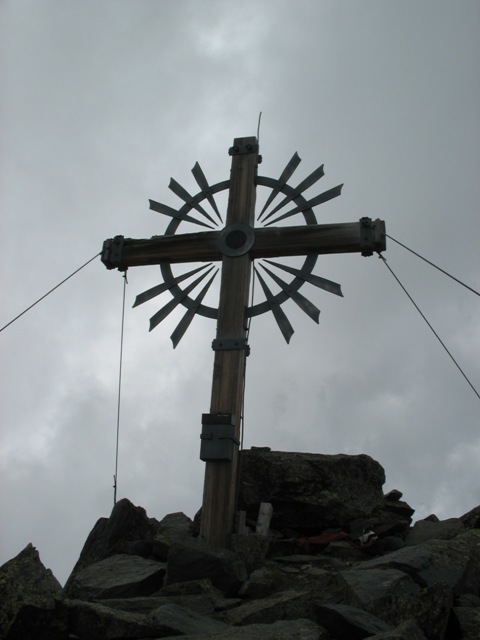 Kreuzspitz (3082m), Stubaier Alpen, Juli 2016