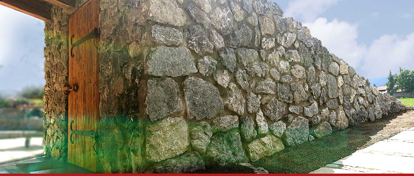 OBERAUER Mauerverblendung/ Naturstein (Holzner Schotterwerk)