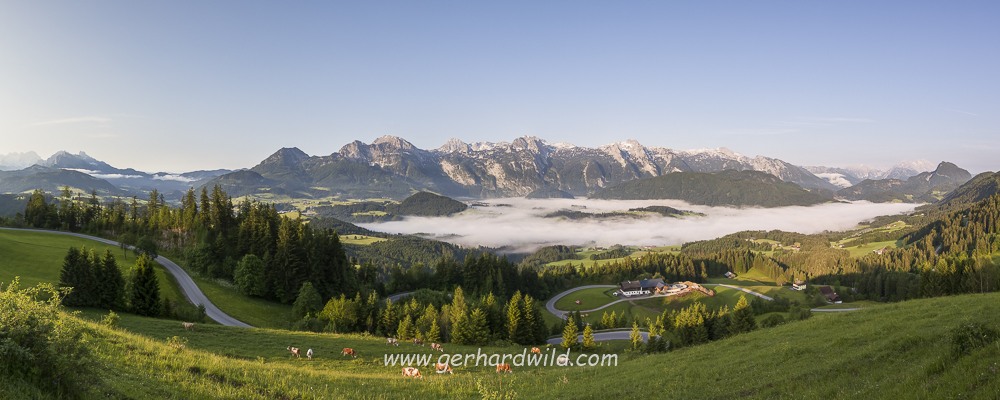 Lammertal und Tennengebirge, Salzburg, Österreich