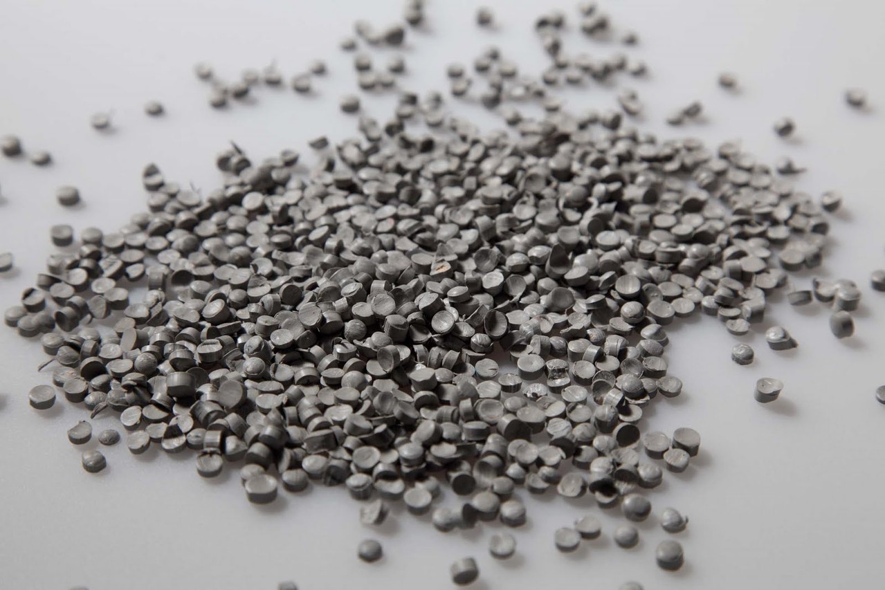 Hart PVC Regranulat grau