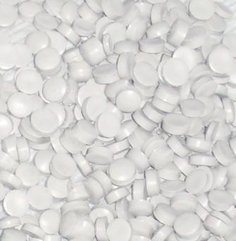 Hart-PVC Regranulat weiss