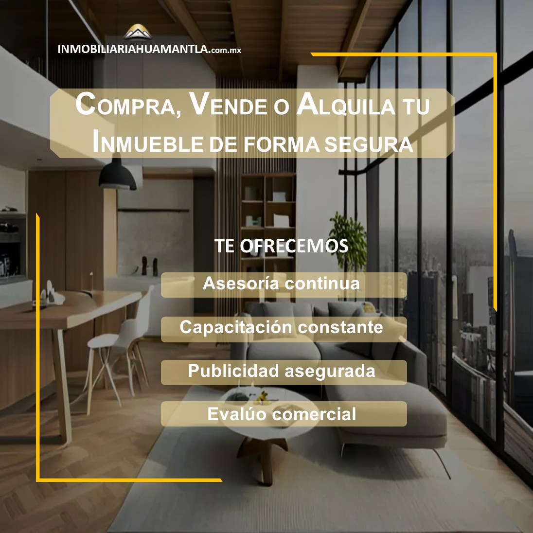 Compra, vende o alquila tu inmueble de forma segura