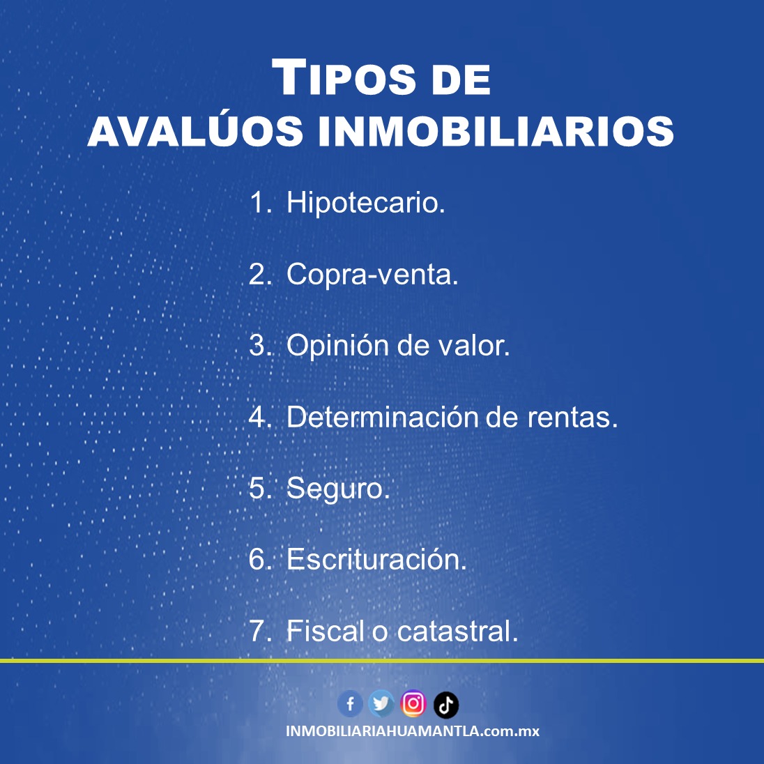 Tipos de avaluos inmobiliarios