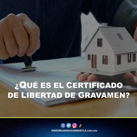 Que es el certificado de libertad de gravamen