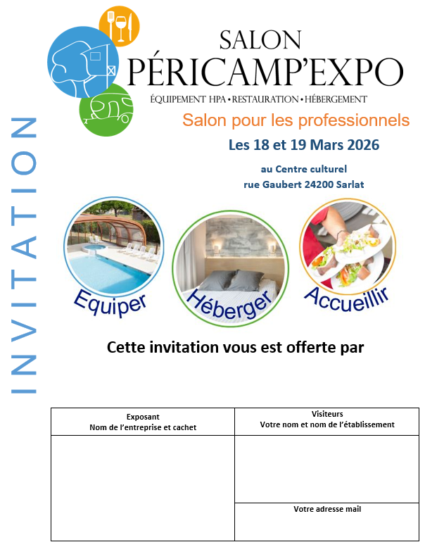 Invitation Exposant