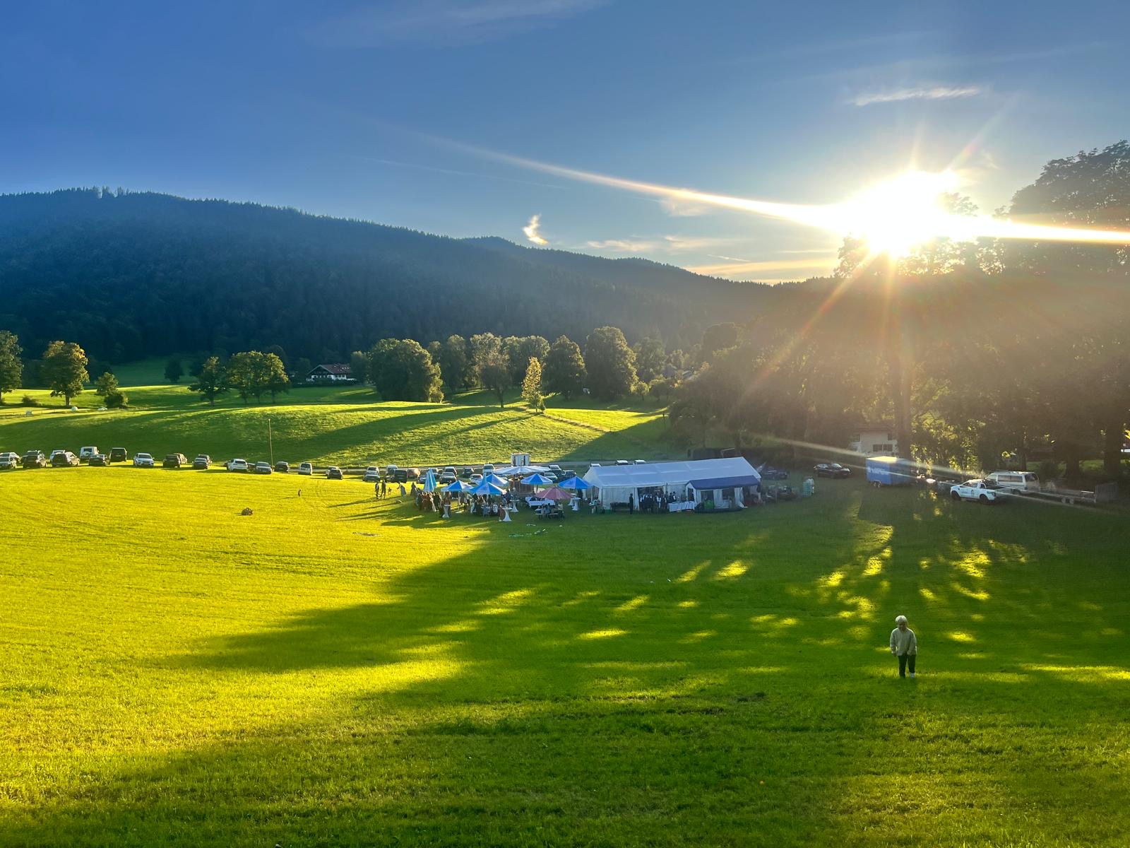 Tauffeier am Tegernsee