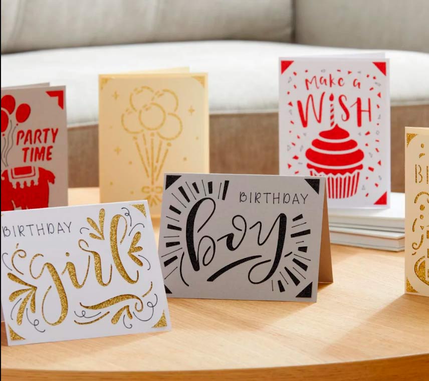 Insert Cards Tarjetería para Cricut Joy