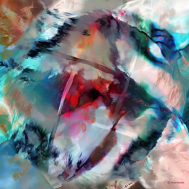 05 Aneu amb compta...  hi ha símbols que els volen fer  renèixer. 80 x 80 cm  1.200 € , con edició de 5 ejemplares.