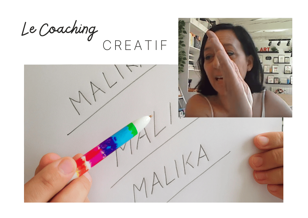 illustration coaching Paper Break Créatif Malika