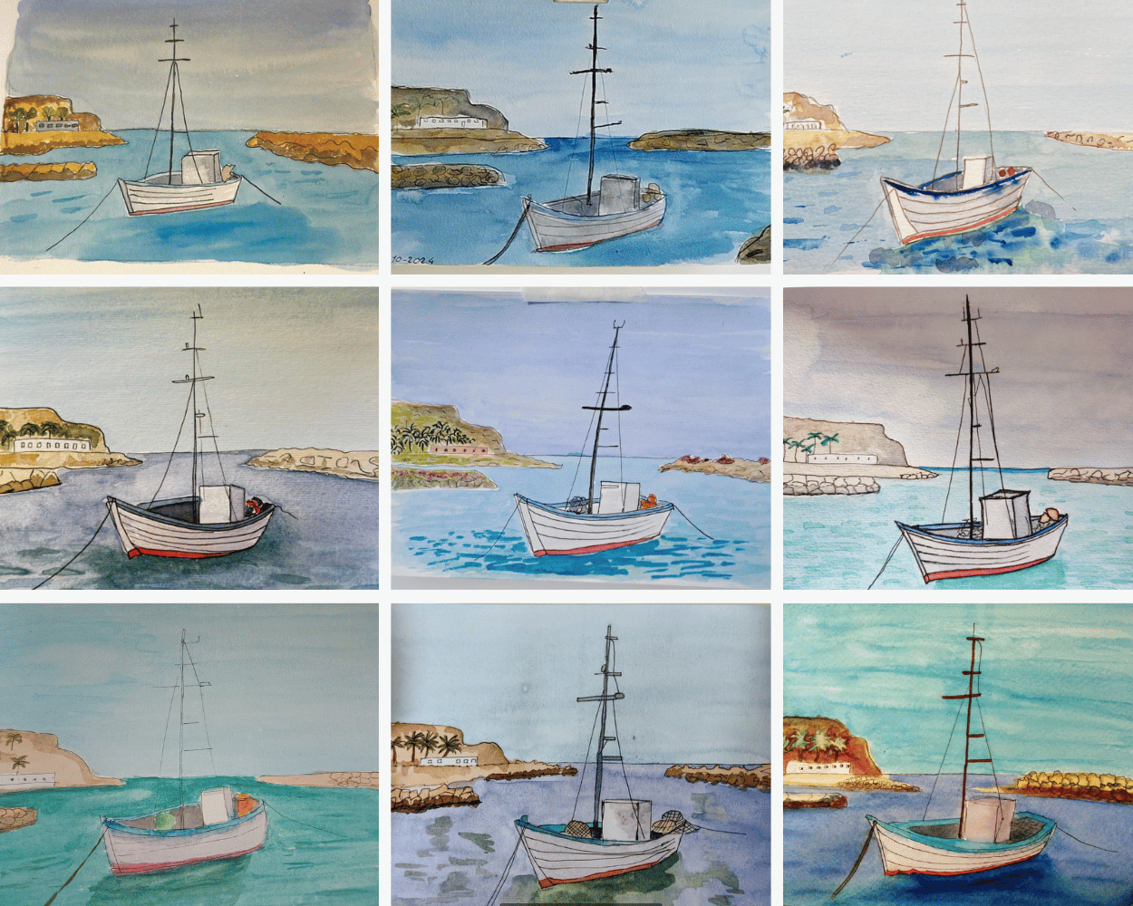 Carnet de Voyage à l'aquarelle : la technique mais pas que..