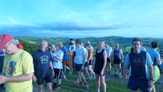 Hashgruppe auf dem "Peak"