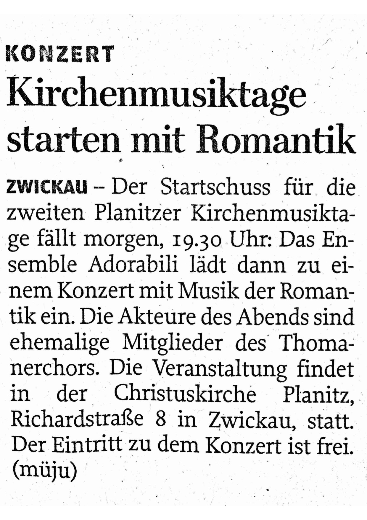 Freie Presse 23.03.17