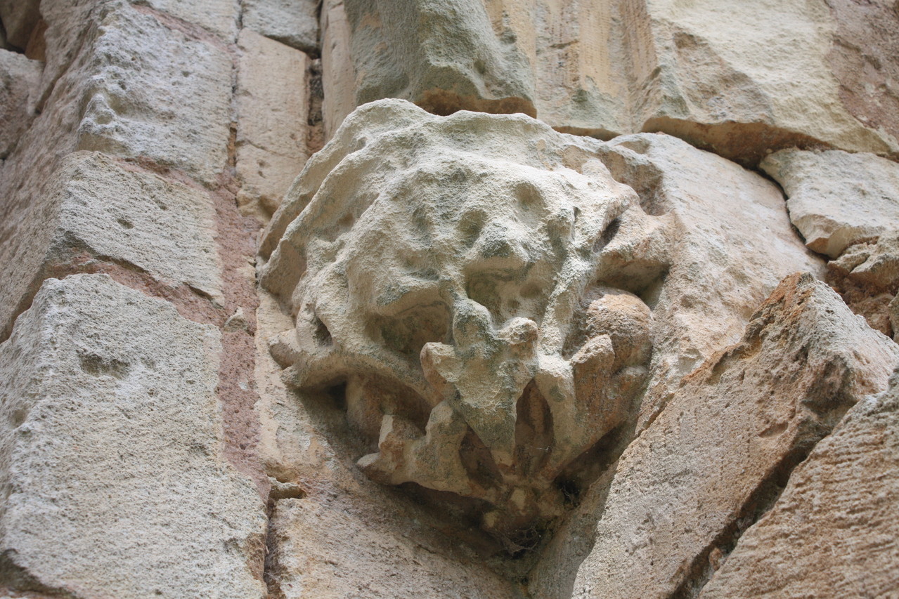 Cul de lampe représentant des feuillages XIII°S