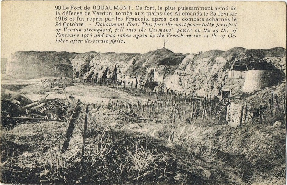 Albert MARCOU MPLF le 24 mai 1916 à Douaumont
