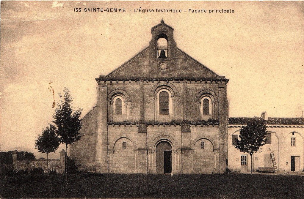 L'église vers 1930