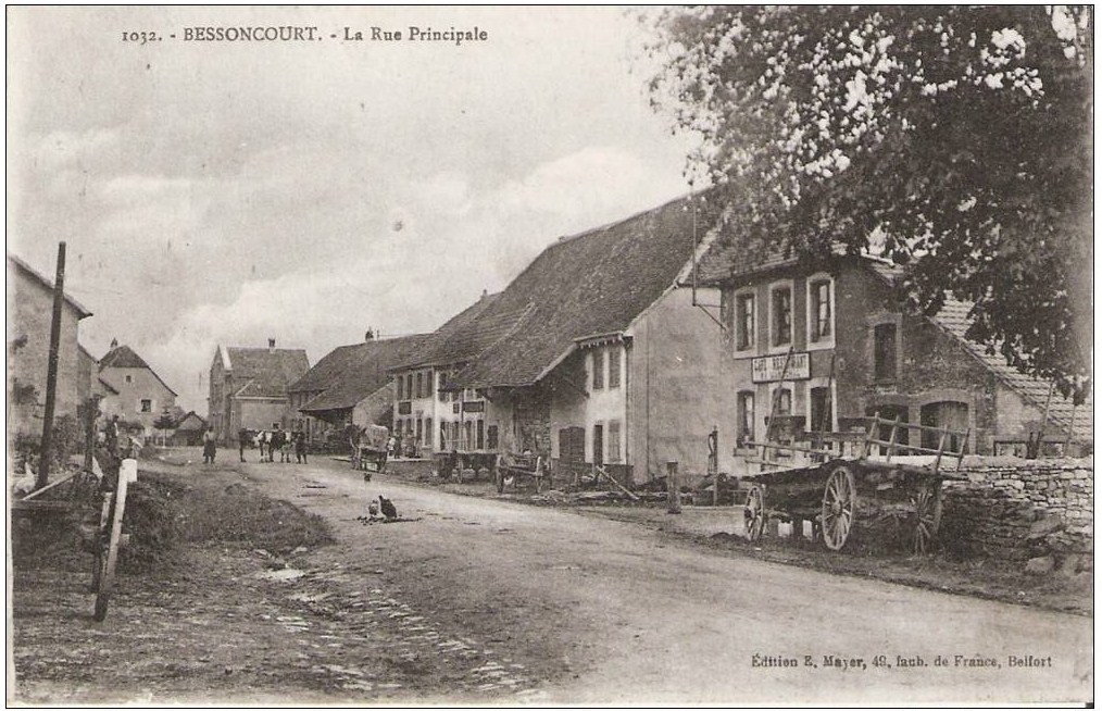 Gaston LAVAIX MPLF le 13 juillet 1917 à Bessoncourt (90)