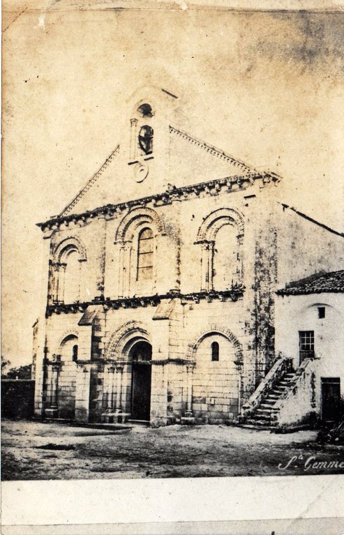 L'église vers 1880