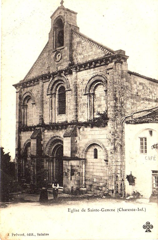 L'église vers 1900