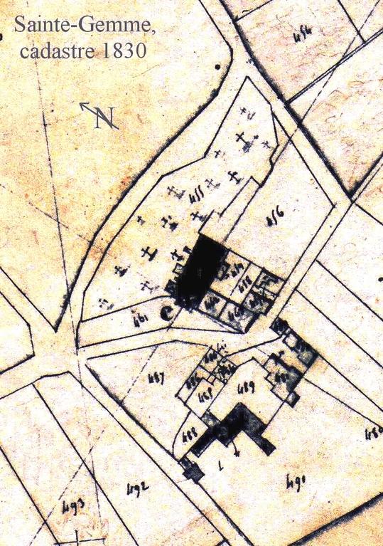 Cadastre napoléonien, 1840