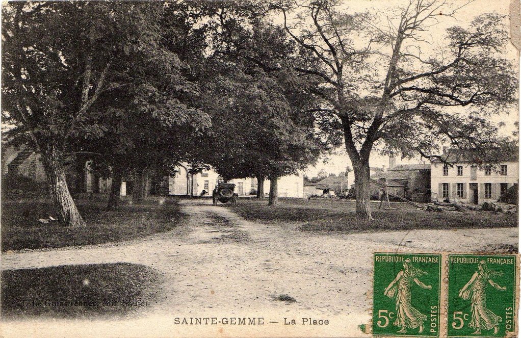 La place vers 1918