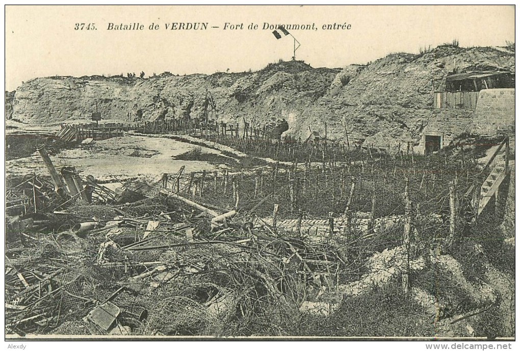 Albert MARCOU MPLF le 24 mai 1916 à Douaumont