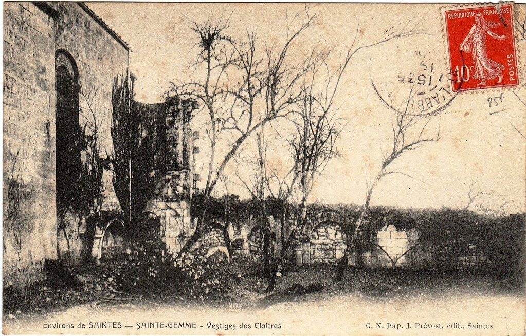 Le cloître vers 1900