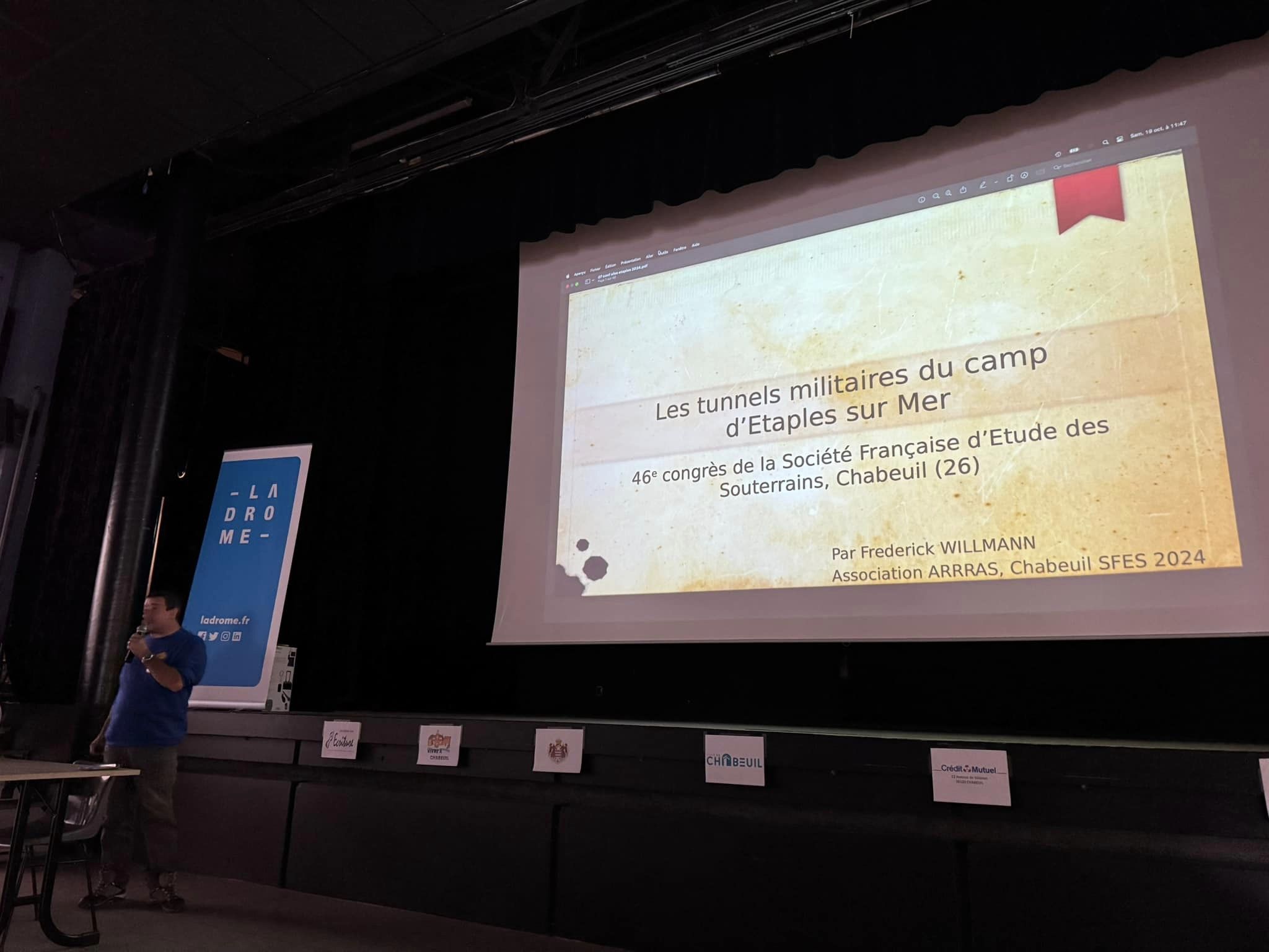 Congrès de la SFES à Chabeuil (c) photo S. Samier