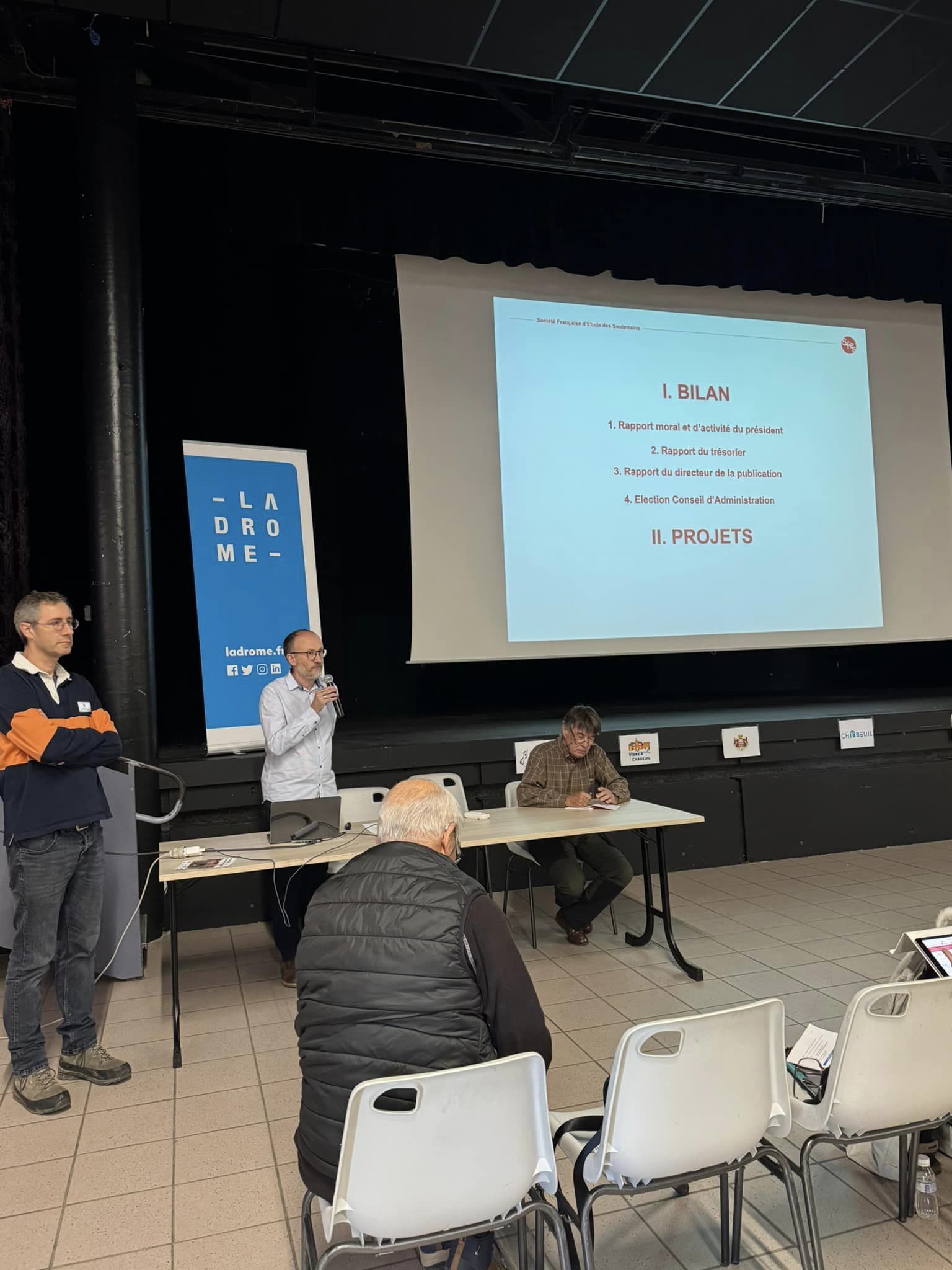 Congrès de la SFES à Chabeuil (c) photo S. Samier